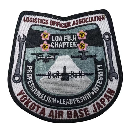 LOA Fuji Yokota AB U.S. Air Force Custom Patches
