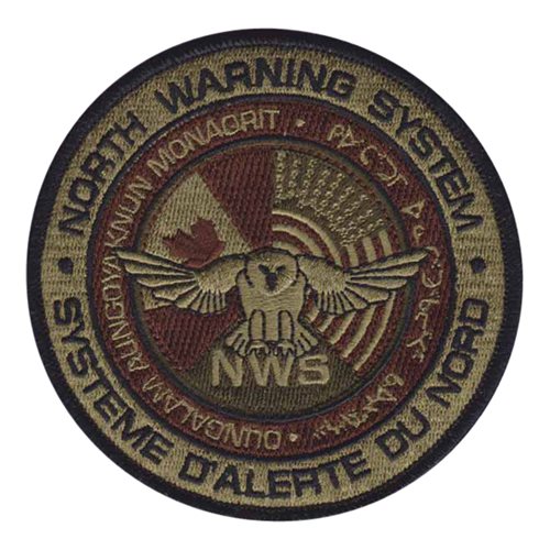 USAF North Warning System U.S. Air Force Custom Patches