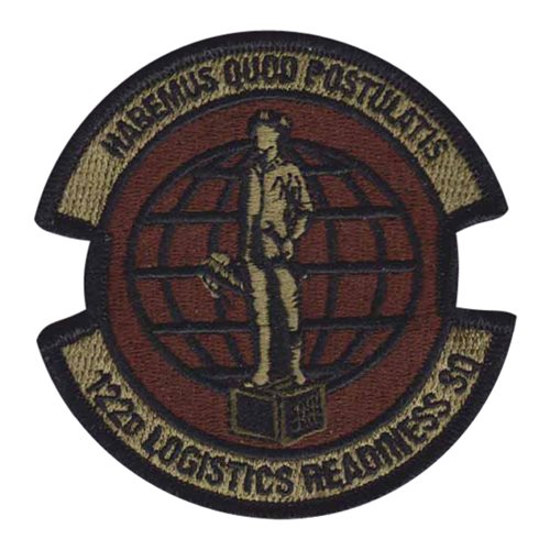 122 LRS ANG Indiana Air National Guard U.S. Air Force Custom Patches