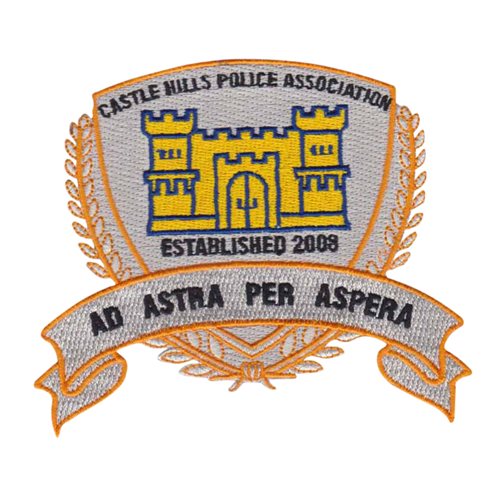 Castle Hills Police Officer Association Law Enforcement Patches Custom Patches