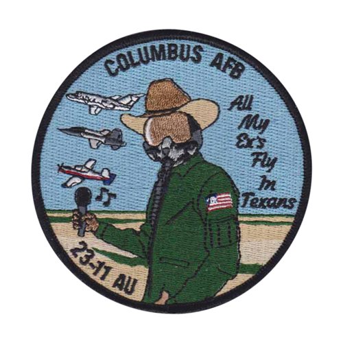 CB 23-11 Columbus SUPT Classes Columbus AFB U.S. Air Force Custom Patches