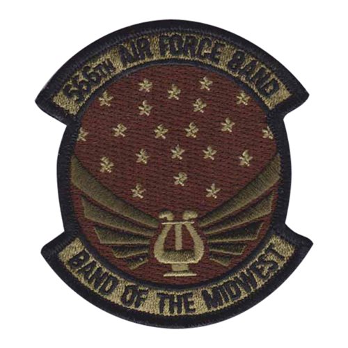 566 AFB ANG Illinois Air National Guard U.S. Air Force Custom Patches