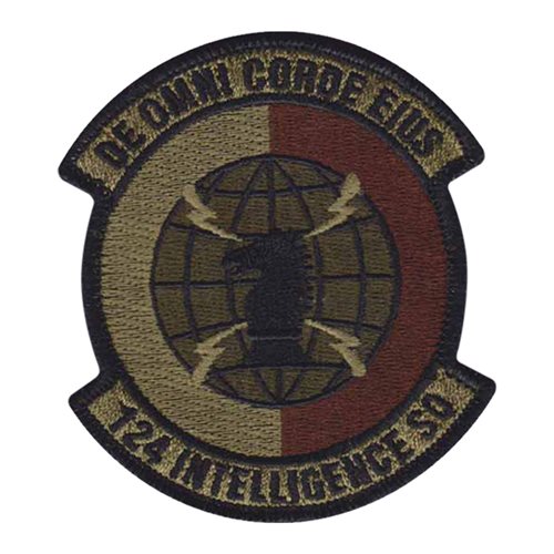 124 IS ANG Ohio Air National Guard U.S. Air Force Custom Patches