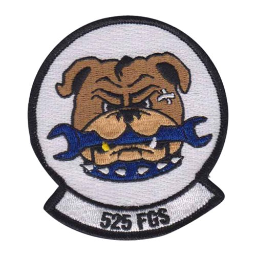 525 FGS JBER U.S. Air Force Custom Patches