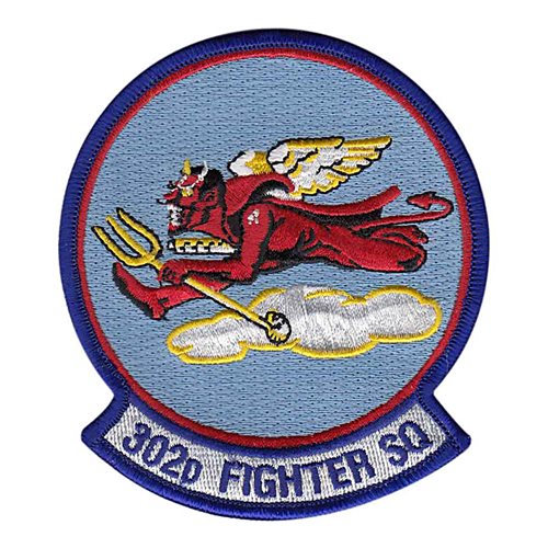 302 FS JBER U.S. Air Force Custom Patches