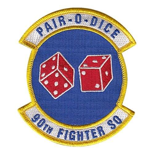 USAF 90th FS ダイスマン　サマーパッチ USAF 90th FS ダイスマン サマーパッチ