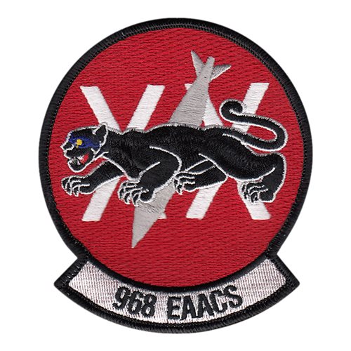 968 EAACS 380 AEW International Custom Patches
