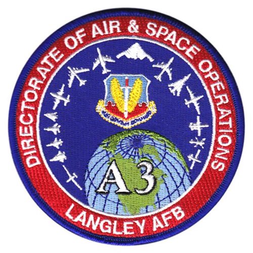 HQ ACC Staff Langley AFB, VA U.S. Air Force Custom Patches