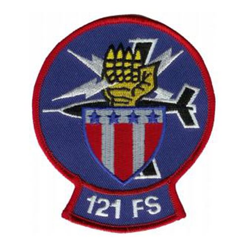 121 FS ANG DC Air National Guard U.S. Air Force Custom Patches