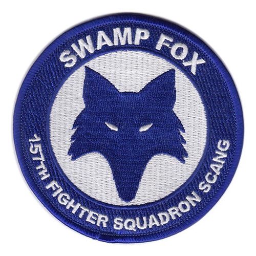 157 FS ANG South Carolina Air National Guard U.S. Air Force Custom Patches