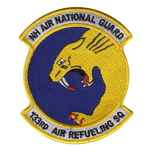 133 ARS ANG New Hampshire Air National Guard U.S. Air Force Custom Patches