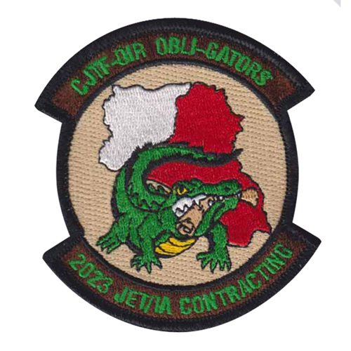 CJTF-OIR HQ ACC Staff Langley AFB, VA U.S. Air Force Custom Patches