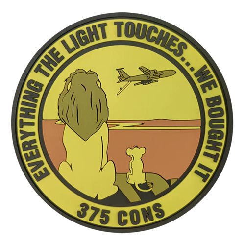 375 CONS Scott AFB U.S. Air Force Custom Patches