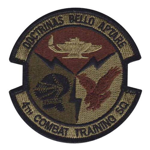 4 CTS Ramstein AB U.S. Air Force Custom Patches