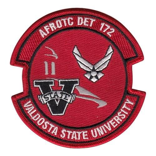 AFROTC Det 172 Valdosta State University Air Force ROTC ROTC and College Patches Custom Patches
