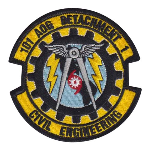 101 AOG Tyndall AFB, FL U.S. Air Force Custom Patches