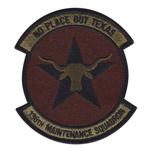 136 MXS ANG Texas Air National Guard U.S. Air Force Custom Patches