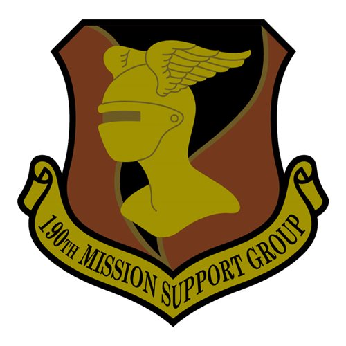 190 MSG ANG Kansas Air National Guard U.S. Air Force Custom Patches