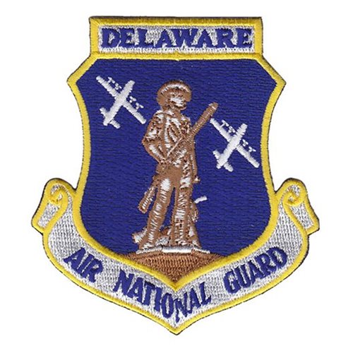 ANG C-130 Delaware ANG Delaware Air National Guard U.S. Air Force Custom Patches