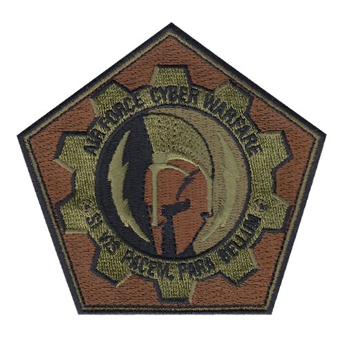 AF Cyber Warfare Division Custom Patches | Air Force Cyber Warfare ...