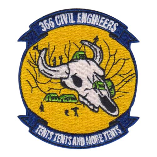 366 CES Mt Home AFB, ID U.S. Air Force Custom Patches