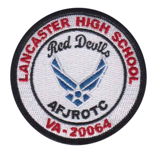 AFJROTC VA-20064 Lancaster High School High School JROTC Custom Patches