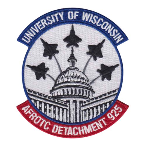 AFROTC Det 925 University Of Wisconsin Air Force ROTC ROTC and College Patches Custom Patches
