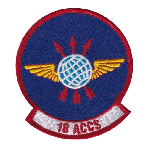 18 ACCS Robins AFB, GA U.S. Air Force Custom Patches