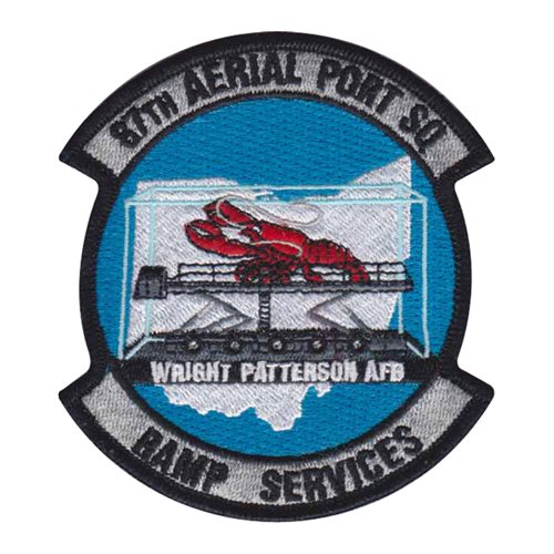 87 APS McClellan AFB U.S. Air Force Custom Patches