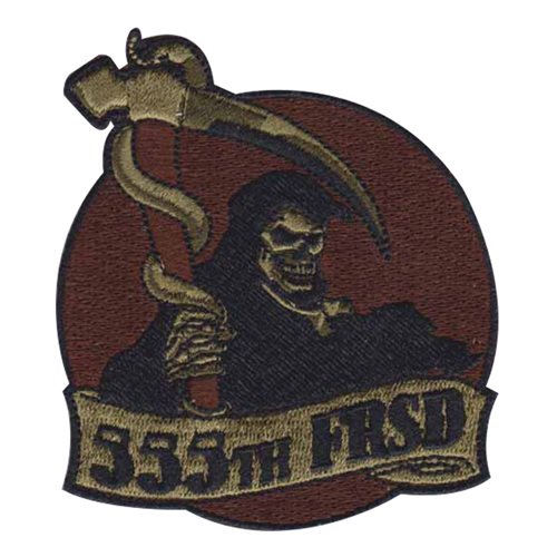 555 FRSD Ft Hood U.S. Army Custom Patches