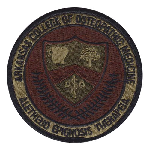 Arkansas College of Osteopathic Medicine ROTC and College Patches Custom Patches