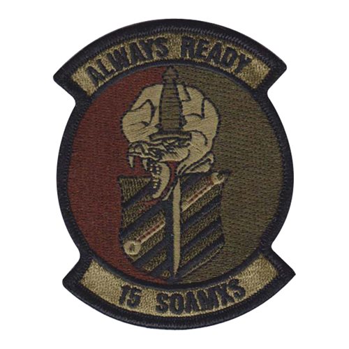 15 SOAMXS Hurlburt Field, FL U.S. Air Force Custom Patches