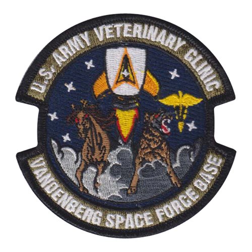 Vandenberg Veterinary Treatment Facility Vandenberg AFB, CA U.S. Air Force Custom Patches