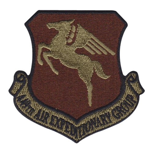 449 AEG International Custom Patches