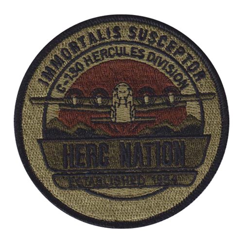 C-130 Hercules Division Wright-Patterson AFB U.S. Air Force Custom Patches