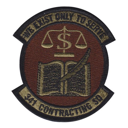 341 CONS Malmstrom AFB, MT U.S. Air Force Custom Patches