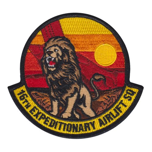 16 EAS Charleston AFB U.S. Air Force Custom Patches