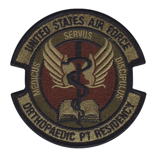 USAF Orthopedic Physical Therapy Residency Program Lackland AFB U.S. Air Force Custom Patches