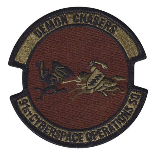 91 COS Lackland AFB U.S. Air Force Custom Patches