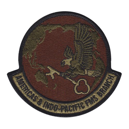 Americas & Indo-Pacific FMS Branch Wright-Patterson AFB U.S. Air Force Custom Patches