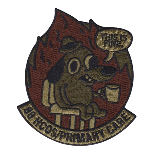 88 HCOS Wright-Patterson AFB U.S. Air Force Custom Patches