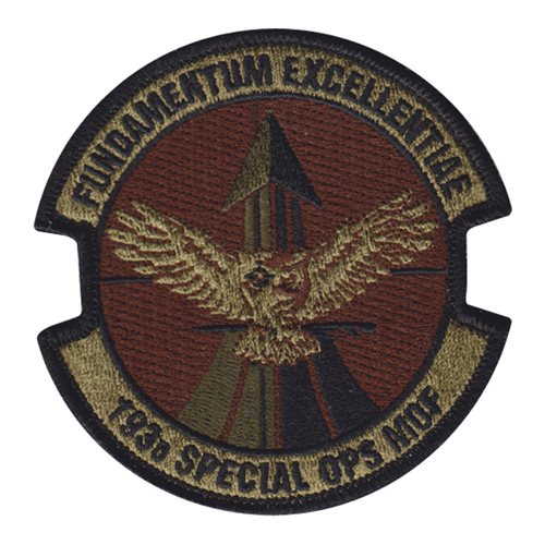 193 SOMOF ANG Pennsylvania Air National Guard U.S. Air Force Custom Patches