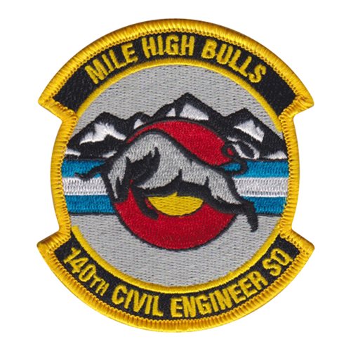 140 CES Buckley SFB U.S. Space Force Custom Patches