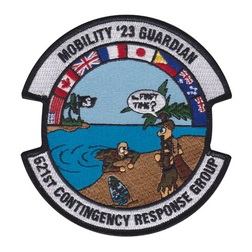 621 CRG McGuire AFB, NJ U.S. Air Force Custom Patches