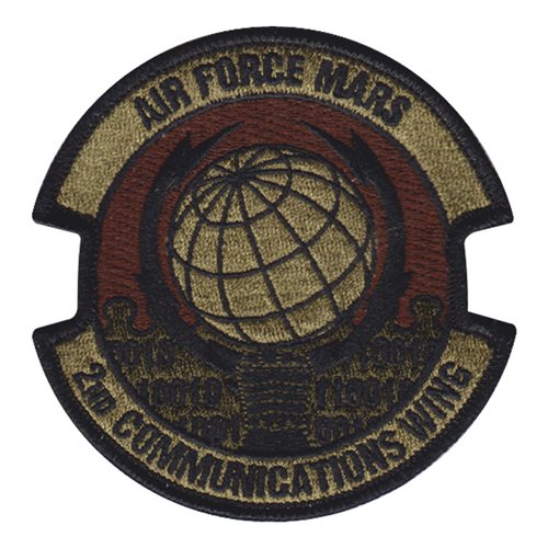2ND COMM WING Scott AFB U.S. Air Force Custom Patches