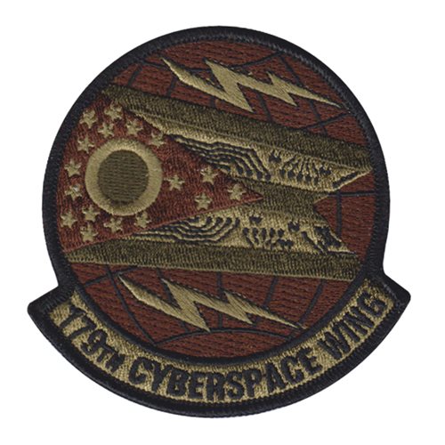 179 CW ANG Ohio Air National Guard U.S. Air Force Custom Patches