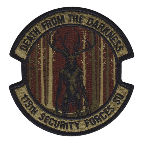 115 SFS ANG Wisconsin Air National Guard U.S. Air Force Custom Patches