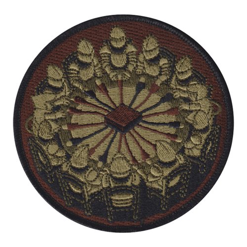 10 ISS Langley AFB, VA U.S. Air Force Custom Patches