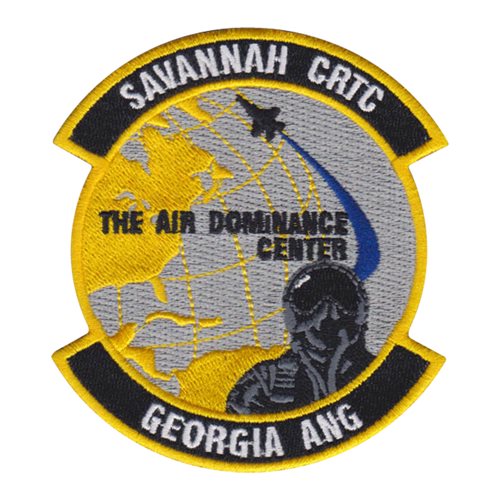 Air Dominance Center ANG Georgia Air National Guard U.S. Air Force Custom Patches
