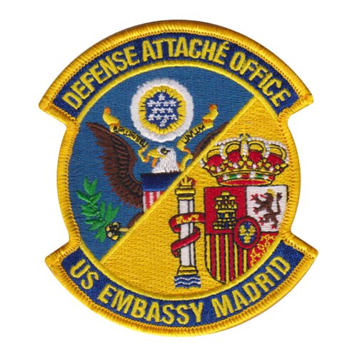 U.S Embassy Madrid U.S. Embassies Civilian Custom Patches